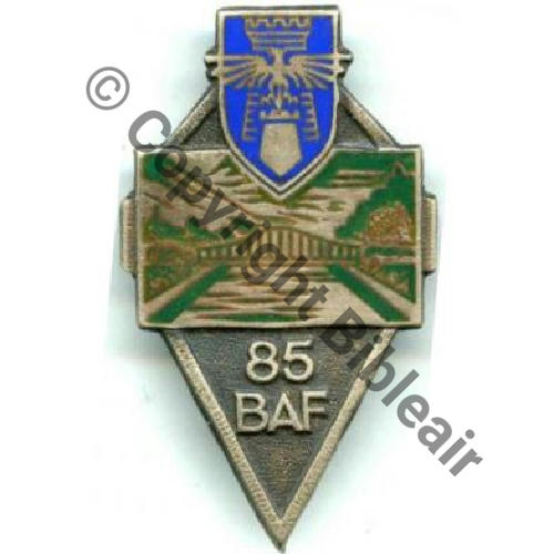 BAF  85eBat ALPIN FORTERESSE  DrPBER Bol fenetre Dos lisse irreg Sc.vici1916 48Eur02.08